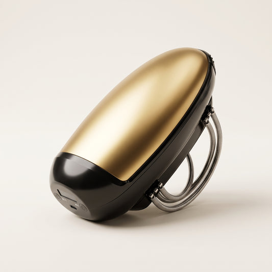 Cordless Heated Handheld Massager with Dual Vibration Motors