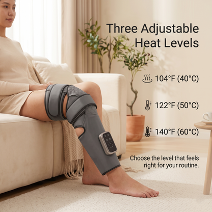 Cordless Heated Wraparound Leg Massager