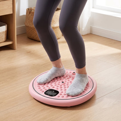 Digital Acupressure Twist Board with Workout Display