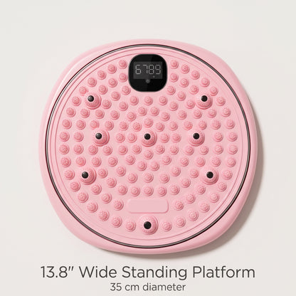 Digital Acupressure Twist Board with Workout Display