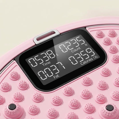 Digital Acupressure Twist Board with Workout Display