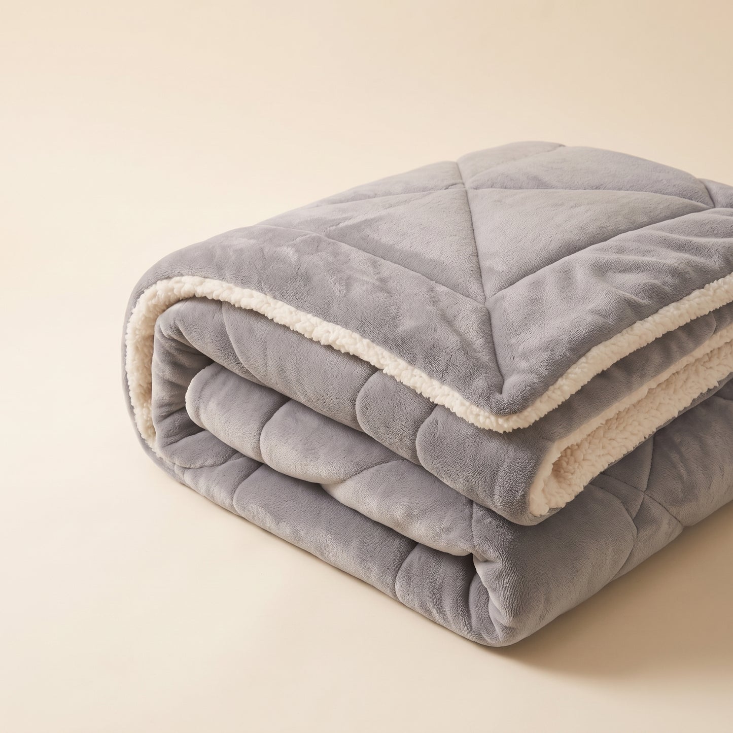 Double-Sided Faux Lambswool Fleece Cozy Blanket
