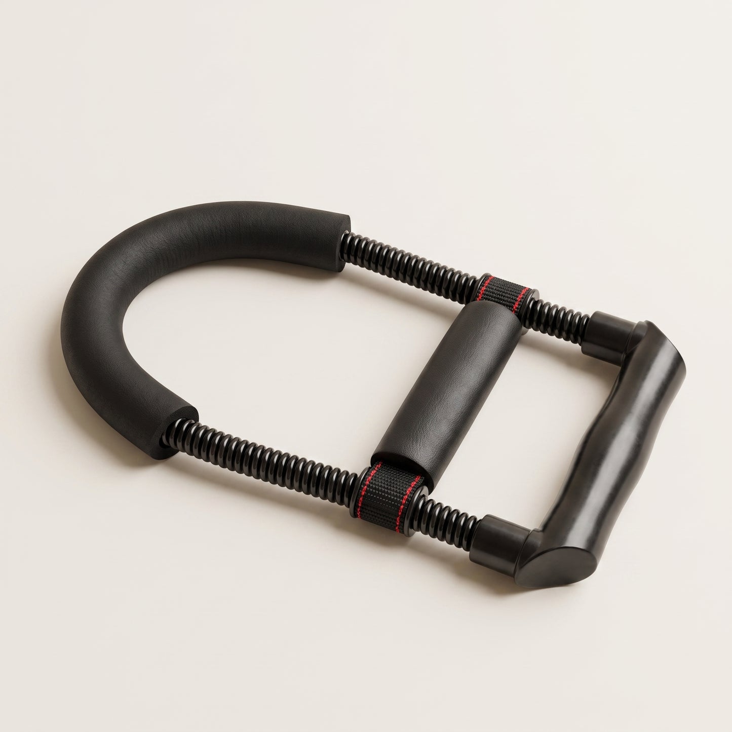 Dual-Curl Wrist & Forearm Strength Trainer with Padded Support