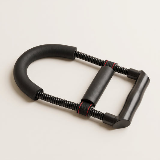 Dual-Curl Wrist & Forearm Strength Trainer with Padded Support