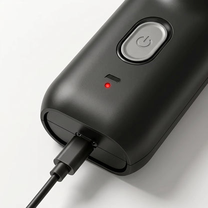 Dual-Head Mini Electric Shaver with Floating Foil Heads