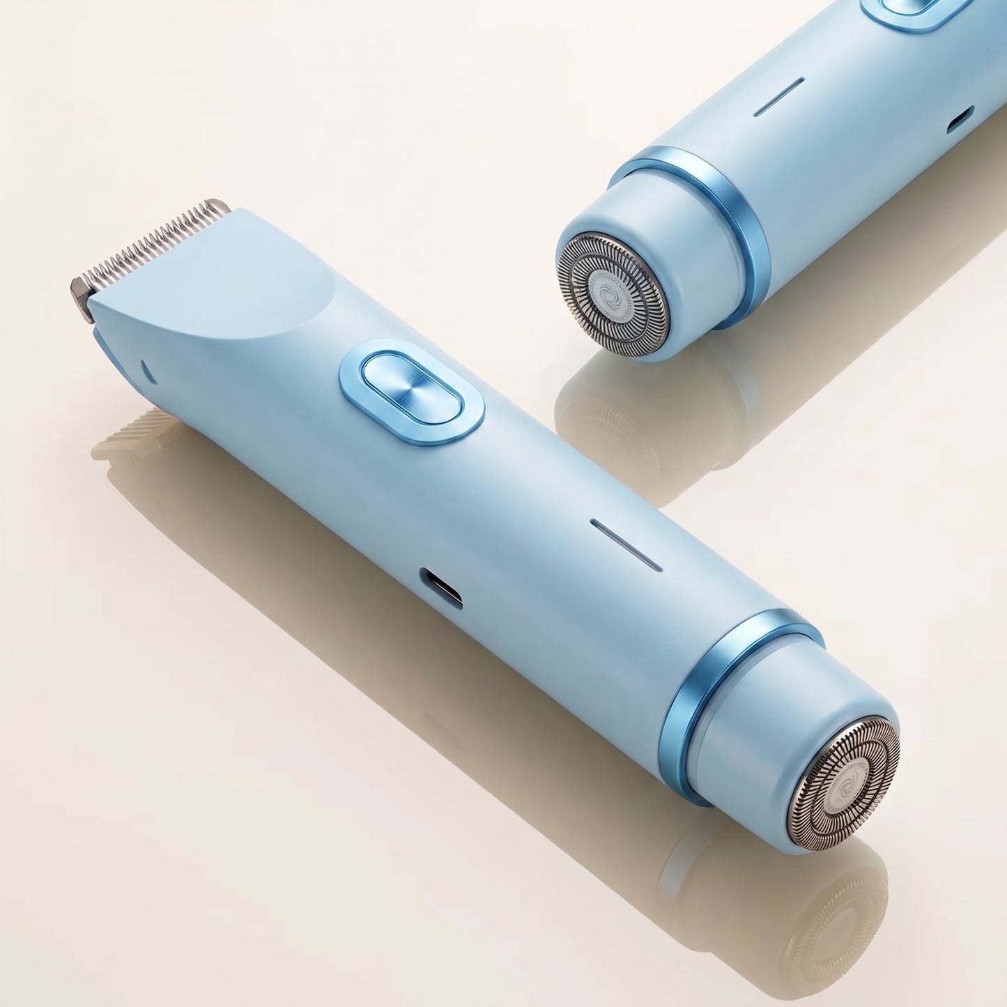 Dual-Head Women's Wet & Dry Electric Shaver & Bikini Trimmer