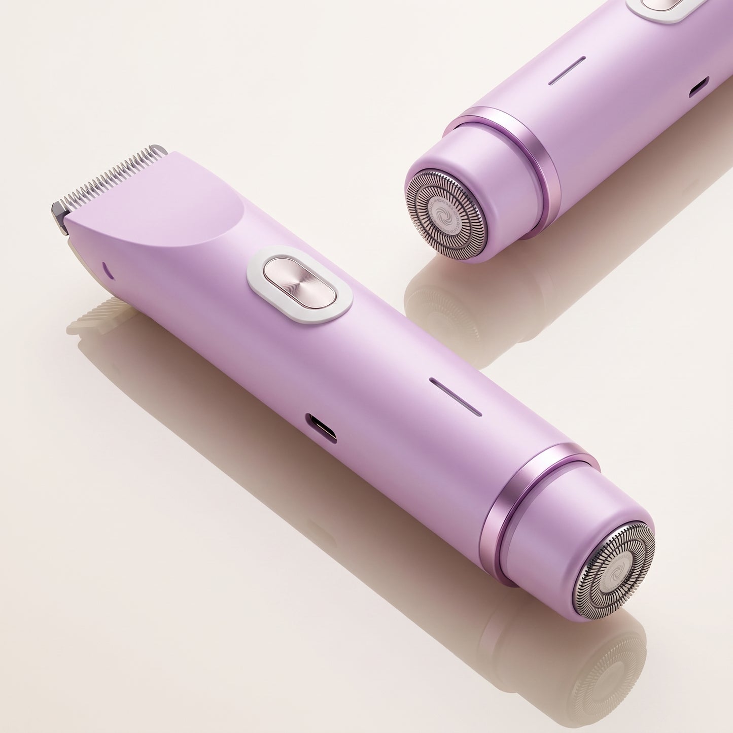 Dual-Head Women's Wet & Dry Electric Shaver & Bikini Trimmer