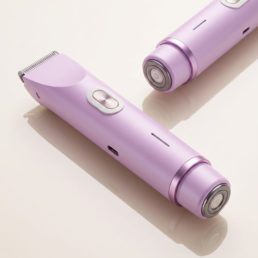 Dual-Head Women's Wet & Dry Electric Shaver & Bikini Trimmer