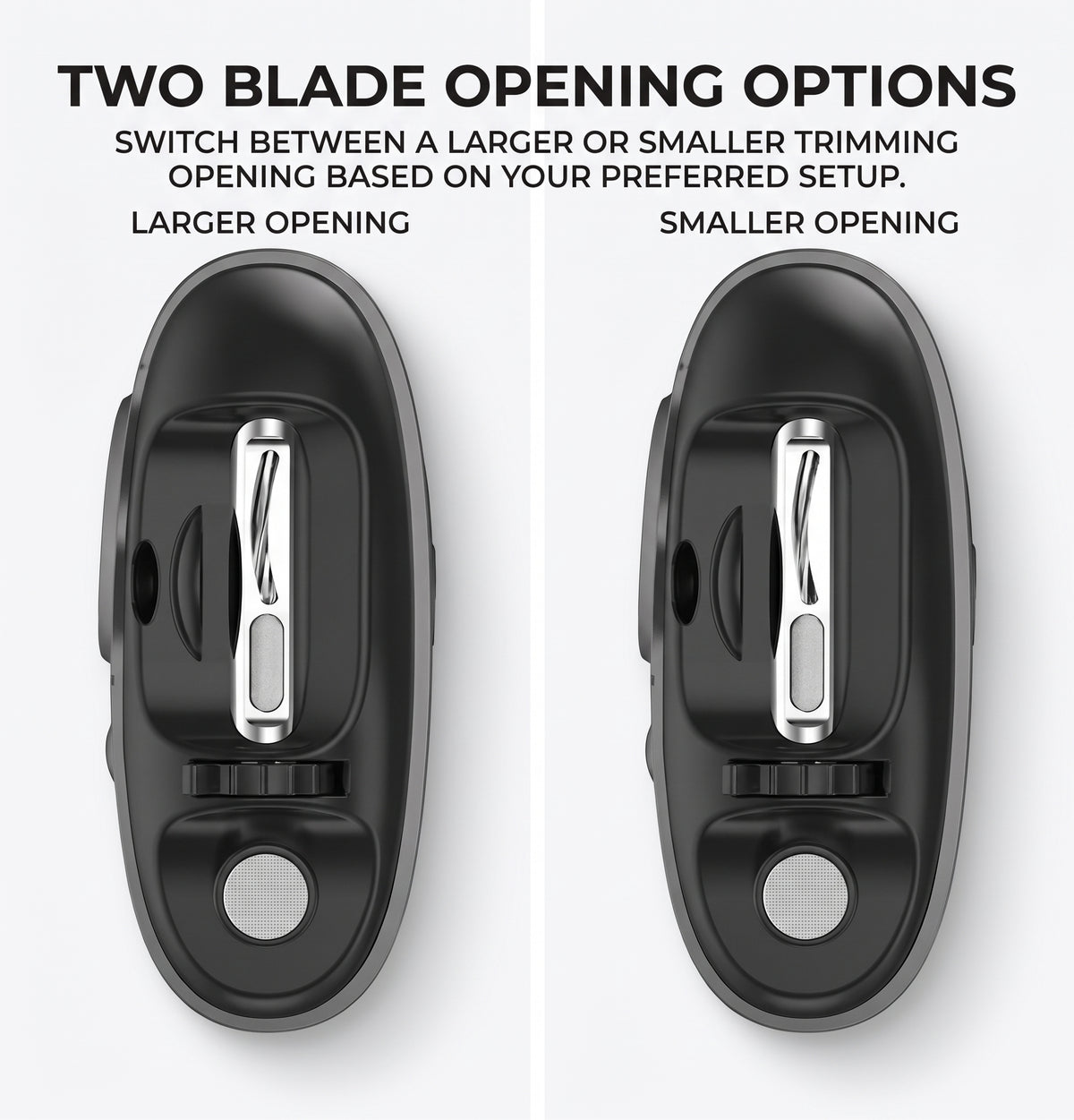 Dual-Mode Electric Nail Clipper with Magnifier & Polishing Heads