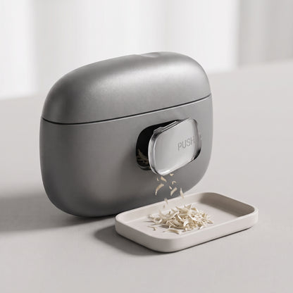 Dual-Mode Electric Nail Clipper with Magnifier & Polishing Heads