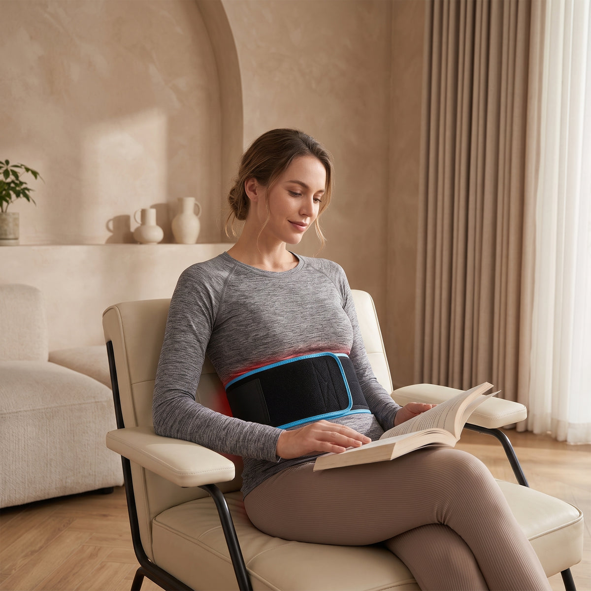 Dual-Wavelength Red & Near-Infrared LED Wellness Belt