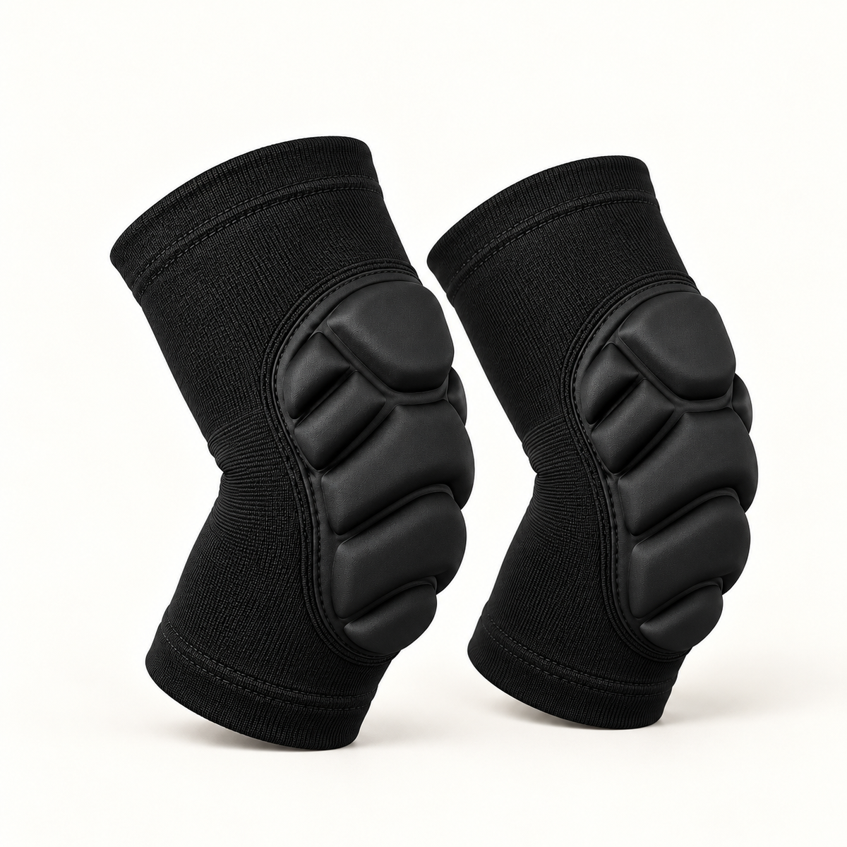 Segmented Cushion Knee & Elbow Support Sleeves, 2-Piece Pair