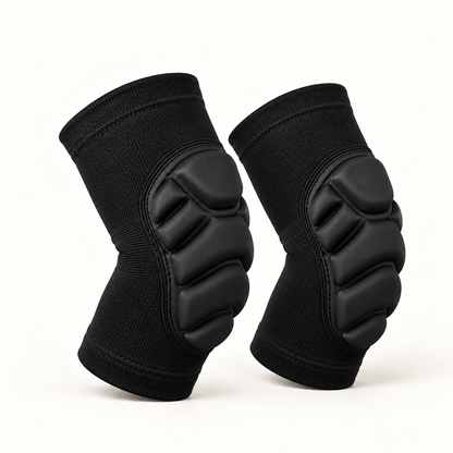Segmented Cushion Knee & Elbow Support Sleeves, 2-Piece Pair