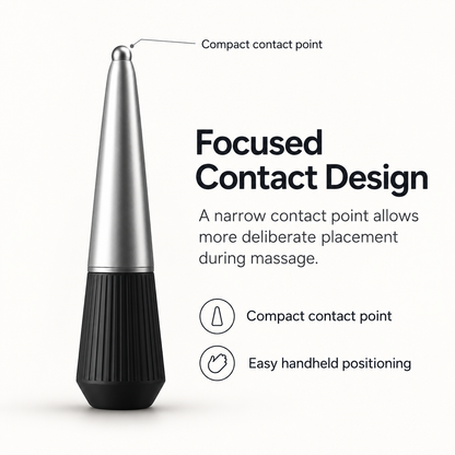 Targeted Vibration Massage Pen for Neck & Body Relaxation