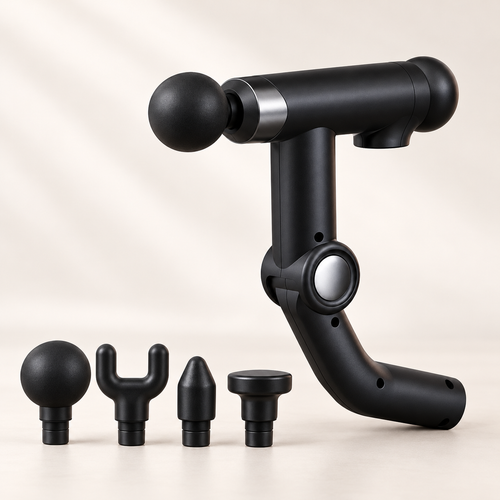 Folding Percussion Massage Gun with 32 Intensity Levels