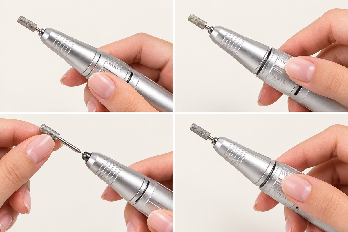 Electric Nail Drill with 45,000 RPM Digital Speed Control