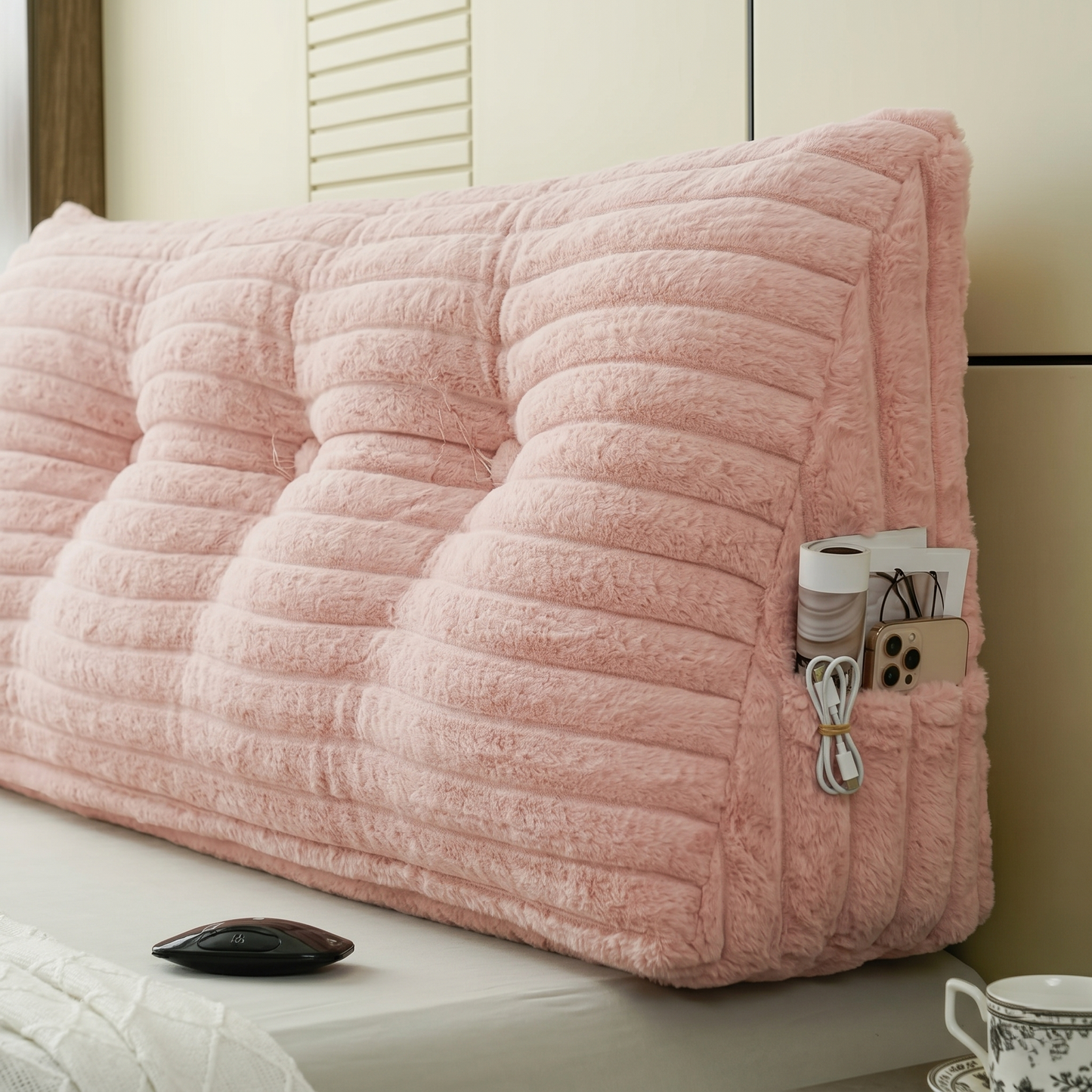 Kovelli™ LoungeWedge Reading Headboard Pillow