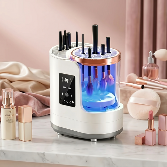Kovelli Smart Makeup Brush Cleaner & Dryer – Automatic USB Cosmetic Brush Cleaning Machine