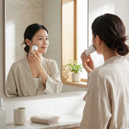 Stainless Steel Cooling Face Massage Tool for Skin Refresh & Relaxation