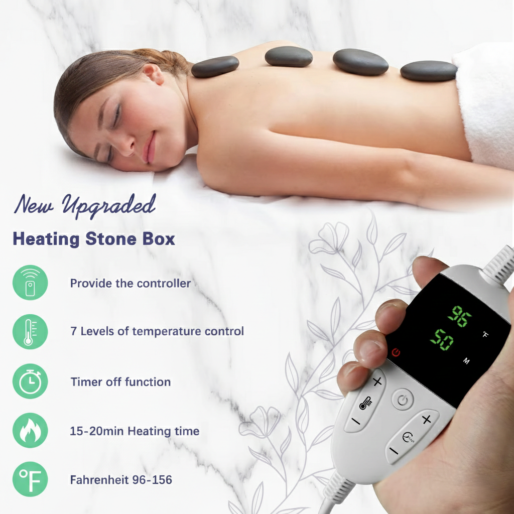 Hot Stone Massage Set