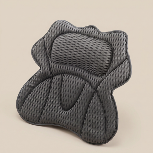 Full Back & Neck Bath Support Pillow with Suction Grip