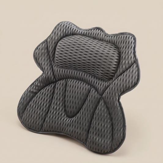 Full Back & Neck Bath Support Pillow with Suction Grip
