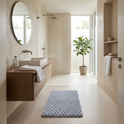 Ultra-Soft Memory Foam Bath Mat