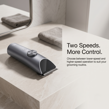 Cordless Waterproof Hair Clipper with Adjustable Length Control