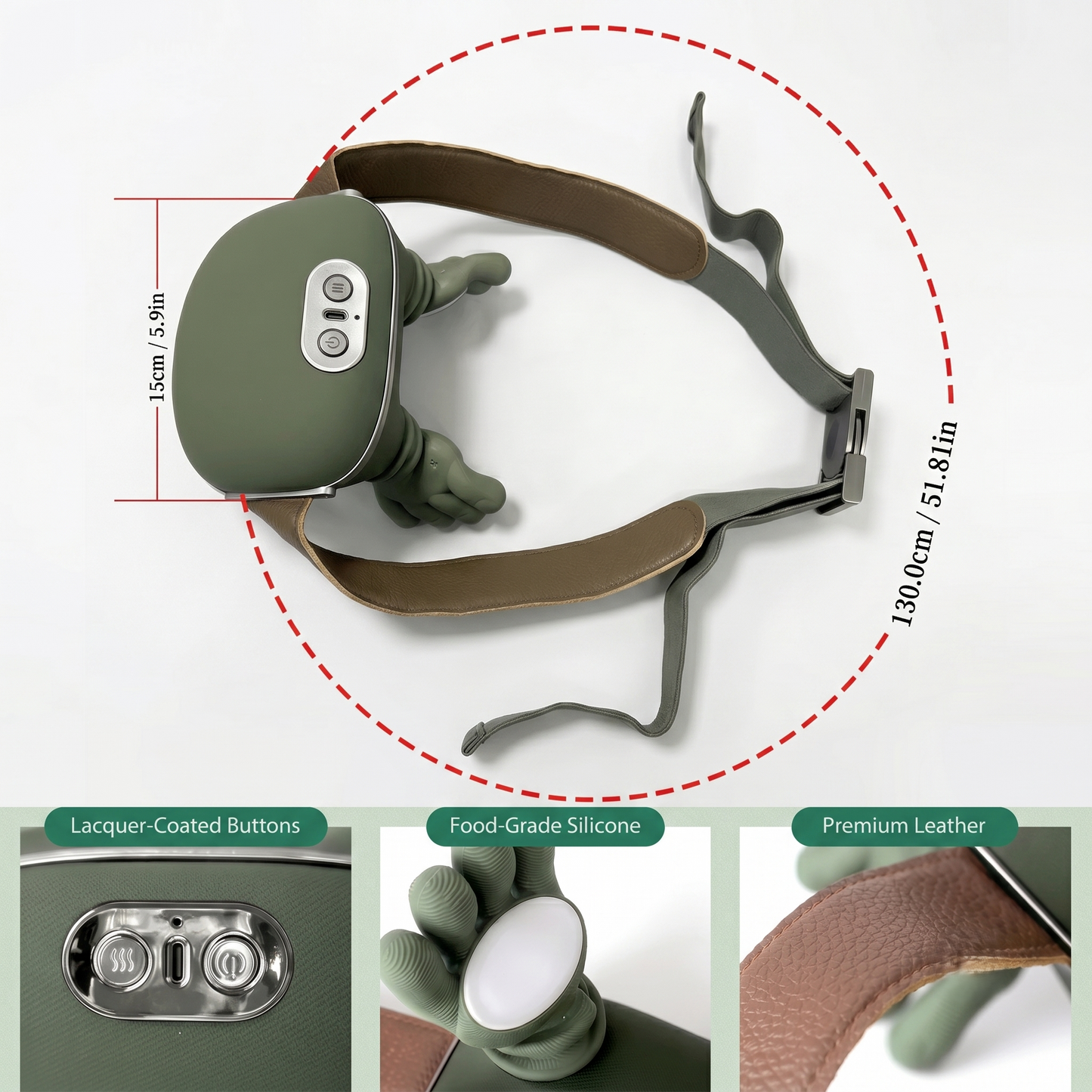 Bionic Neck & Shoulder Massager with Heat