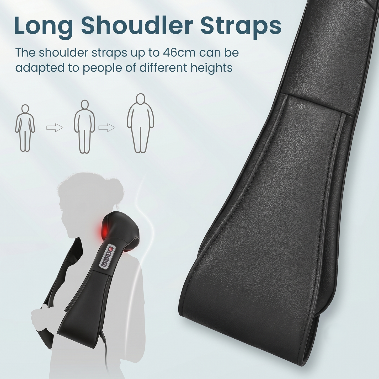 Heated Neck & Back Massager for Everyday Relaxation