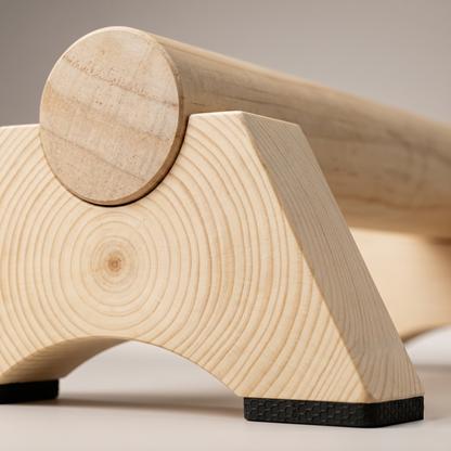 Wooden Balance Trainer Bar – At-Home Stability & Coordination Training Tool
