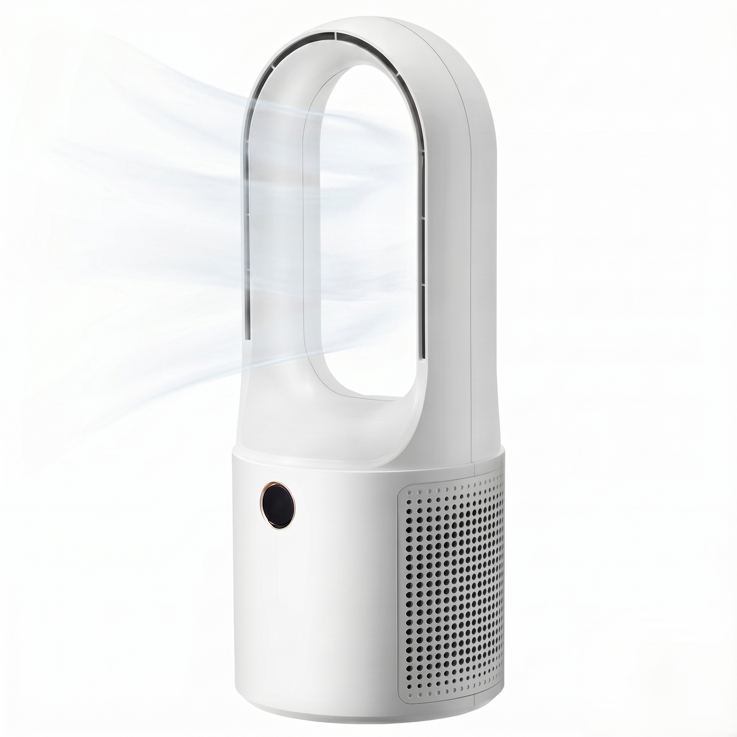Bladeless Personal Cooling Tower – Quiet Airflow Comfort for Home & Workspace