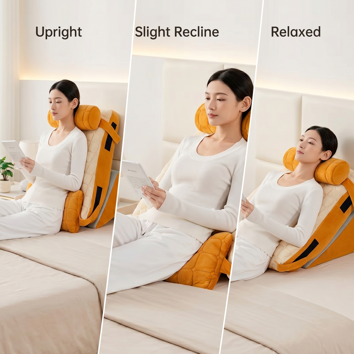 One Cushion. Multiple Positions.