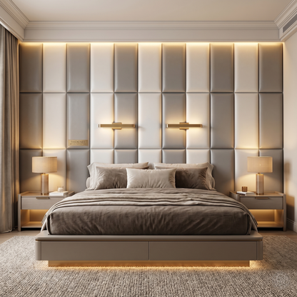 Kovelli™ CushWall Upholstered Wall Panels – 8 Pack