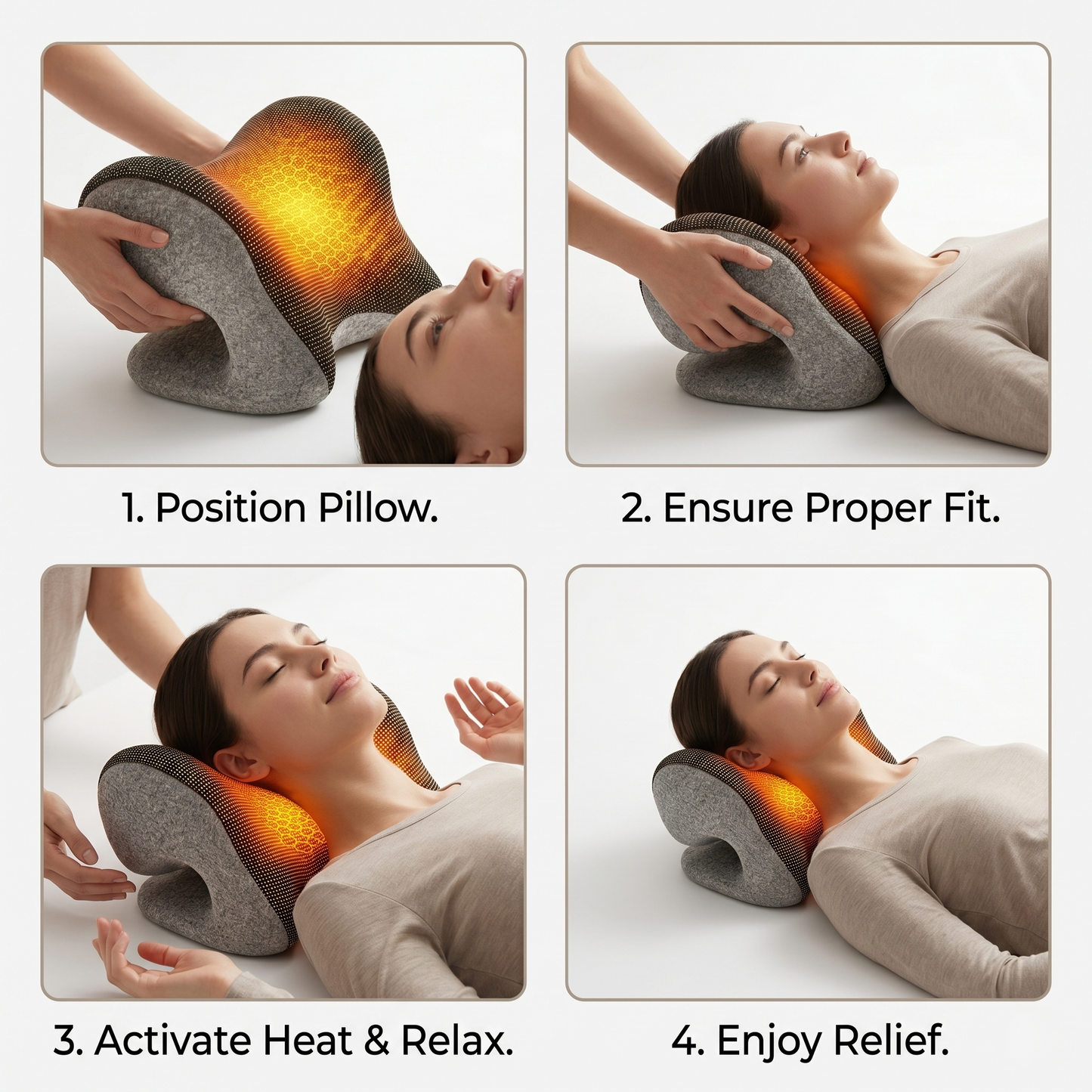 Heated Neck Relaxation Pillow™