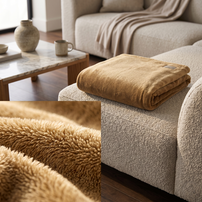 Oversized Wearable Blanket for Full-Body Comfort