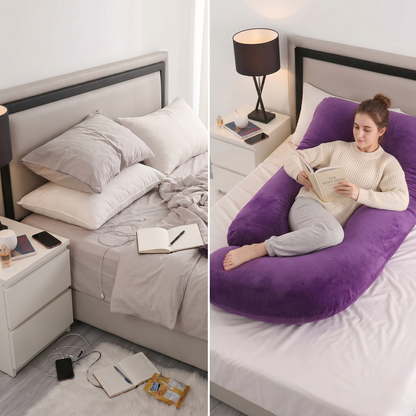 Full Body Support Pillow for Deep, Comfortable Sleep