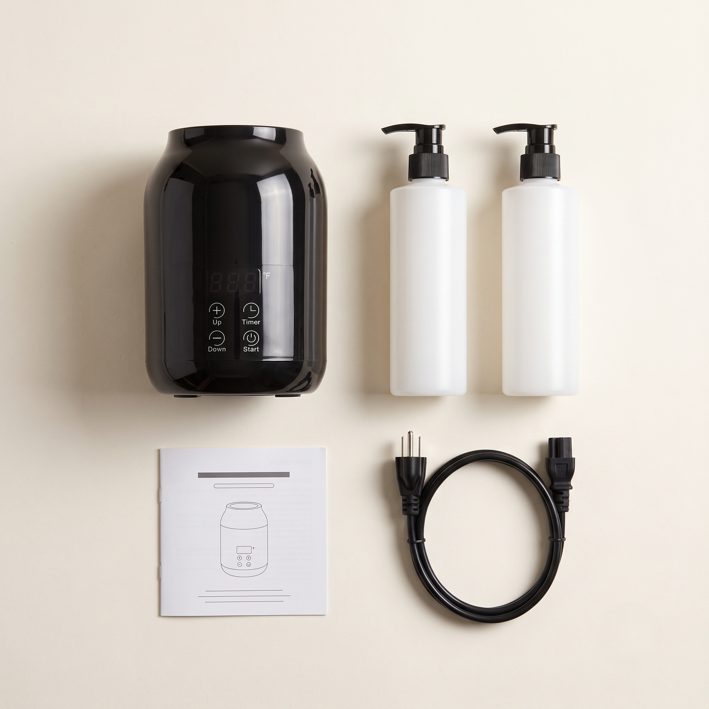 Digital Massage Oil Bottle Warmer with Adjustable Temperature & Timer