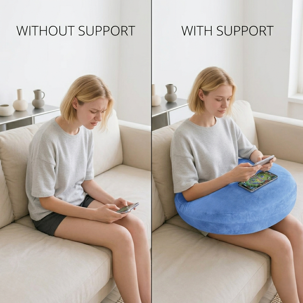 Tired Arms, Slouched Posture?