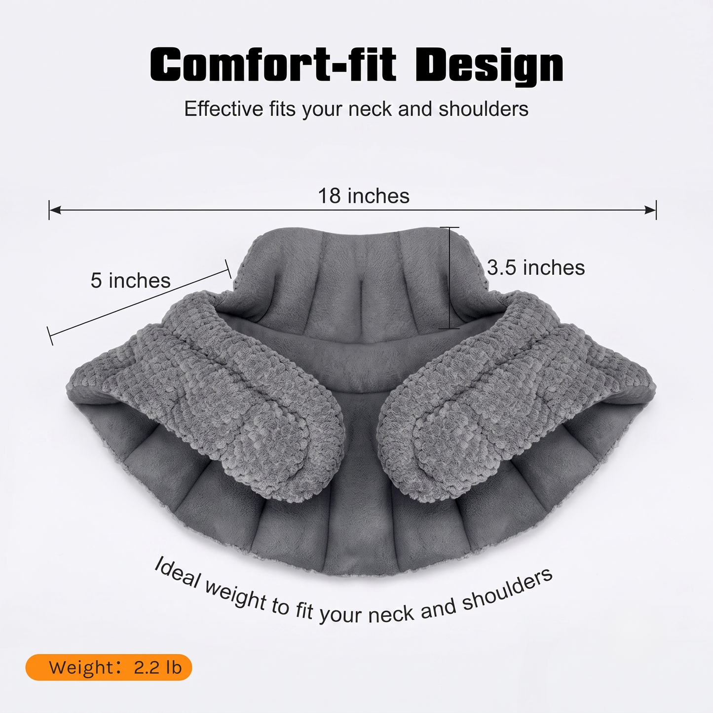 Heated Neck & Shoulder Wrap Pad for Everyday Comfort