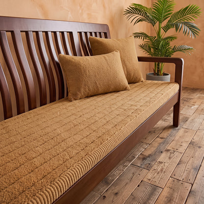 Plush Non-Slip Sofa Cover & Furniture Protector