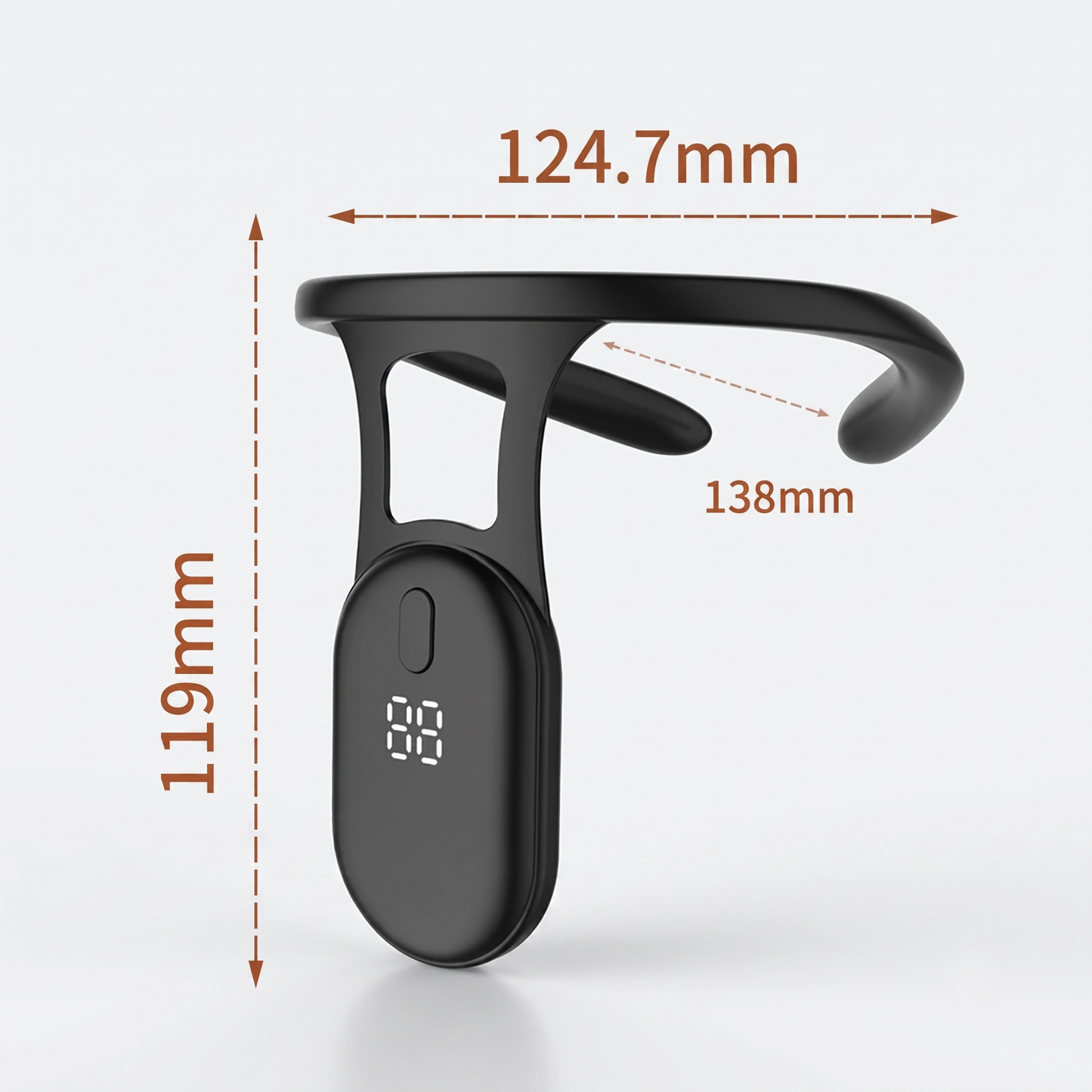 Ultrasonic Posture Corrector with Smart Reminder