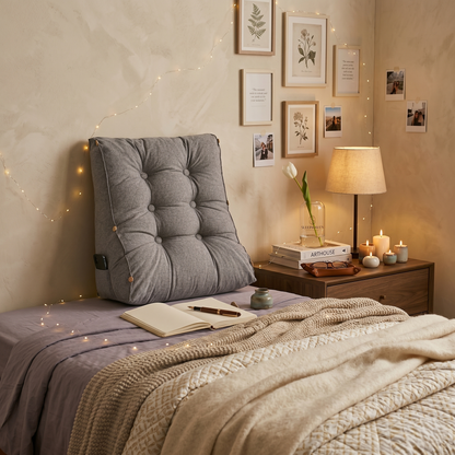 Tufted Reading Backrest Cushion Pillow