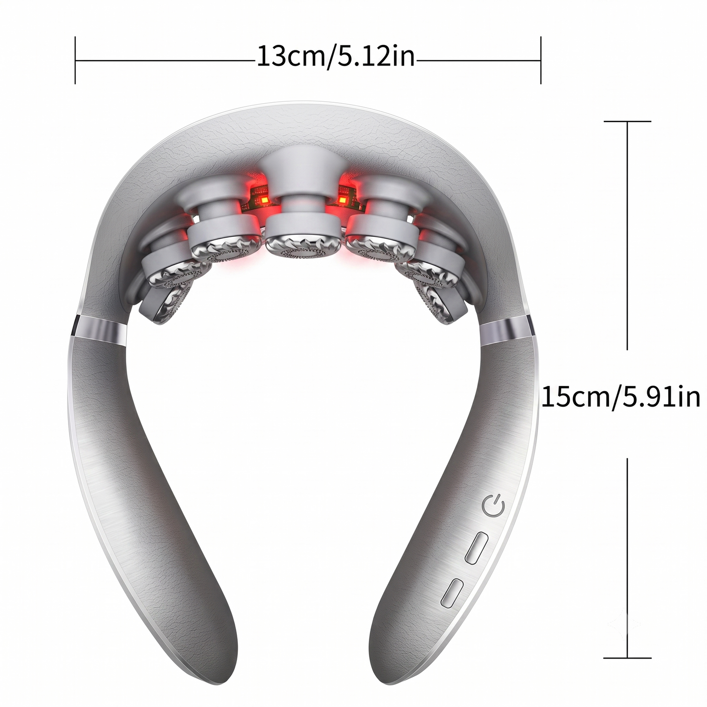Smart Heated Neck Massager With Deep Relaxation Technology