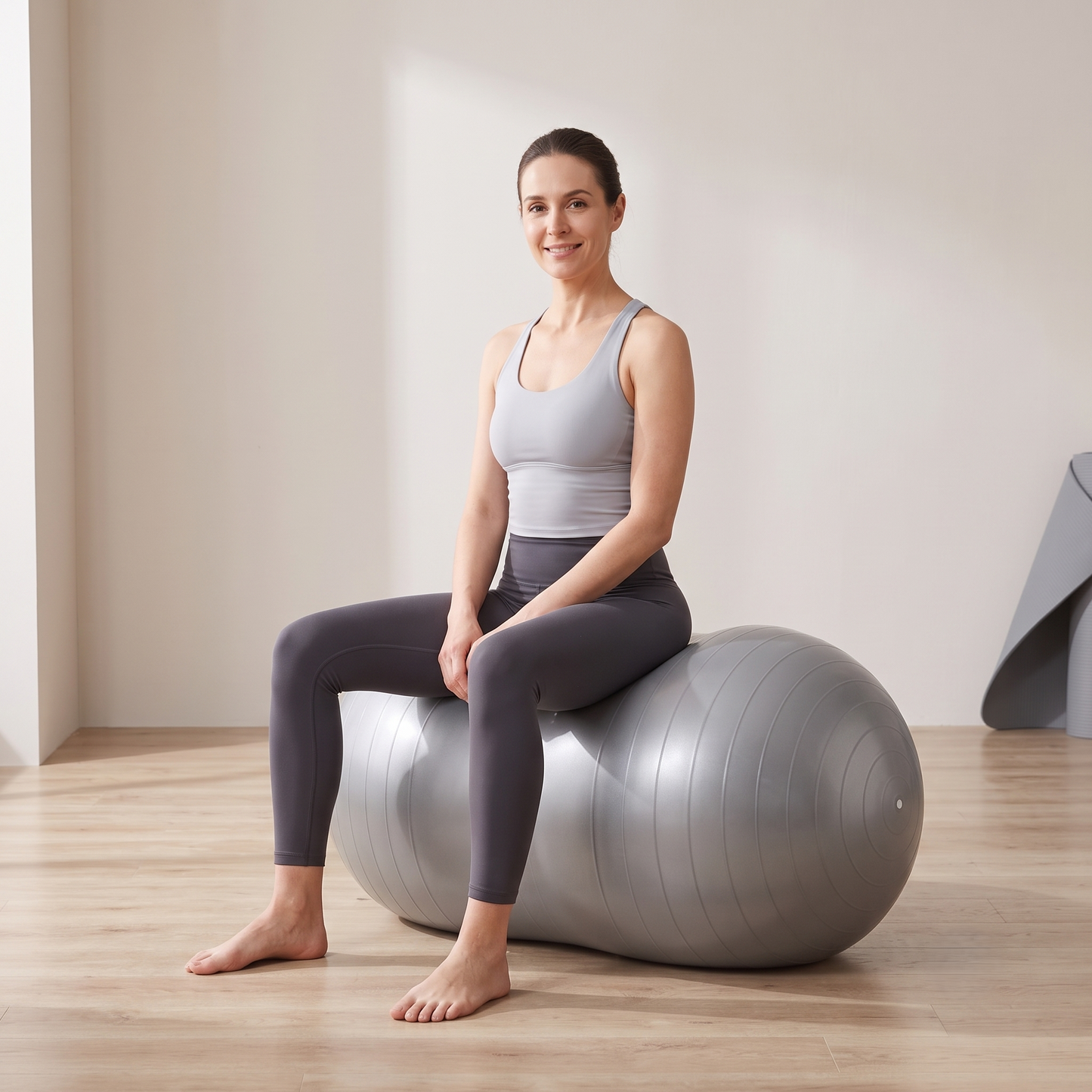 Peanut Stability Exercise Ball with Inflation Pump