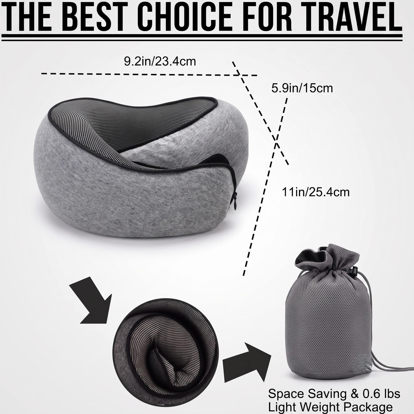 NeckRest Comfort Travel Neck Pillow