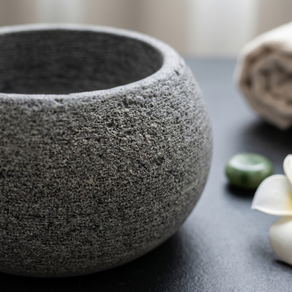 Natural Stone Sauna Aromatherapy Bowl For Essential Oils