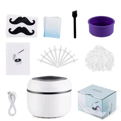 Mini Silicone Bowl Wax Warmer for Face, Nose & Ear Grooming