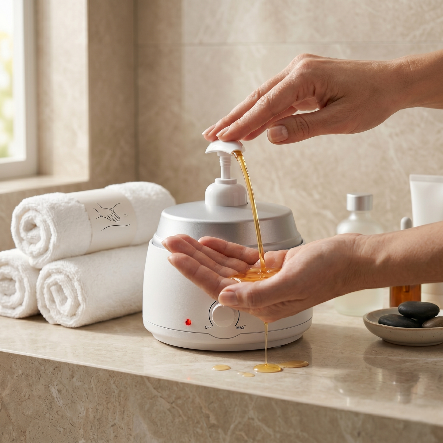 Kovelli™ WarmFlow Oil Warming Dispenser