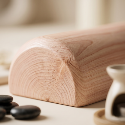 Kovelli™ Wooden Japanese Sauna Neck Rest Pillow